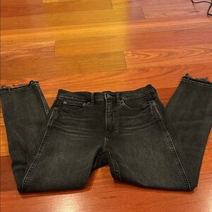 Ladies size 2R black gap vintage slim high rise jeans